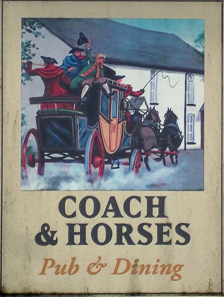 Coach and Horses Ickenham sign